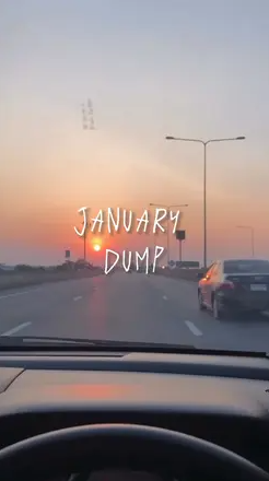 January Dump CapCut Template